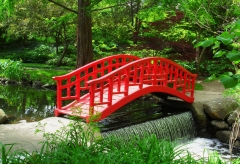 Bridge In The Woods – Tuesday’s Jigsaw Puzzle