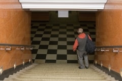 Man at Subway – Wednesday’s Lunchtime Jigsaw Puzzle