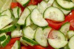 Cucumber and Tomato Salad – Sunday’s Brunch Time Jigsaw Puzzle