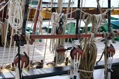 Ropes On A Boat – Tuesday’s Daily Jigsaw Puzzle