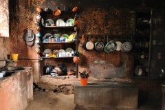 old rural mexican kitchen jigsaw puzzle graphic image