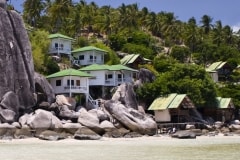 Bungalows At The Beach In Thailand