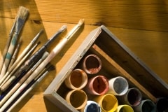 Monday’s Artistic Jigsaw Puzzle – Brush And Paints