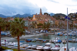 Menton Old Town And Harbor – Tuesday’s Sailing Jigsaw Puzzle