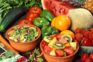Fresh Cut Fruit And Vegetables – Sunday’s Healthy Jigsaw Puzzle