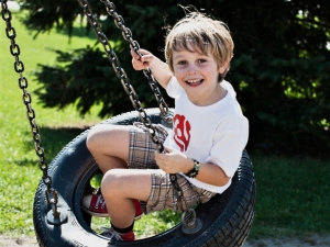 Boy On a Tire Swing – Friday’s Fun-Time Jigsaw Puzzle