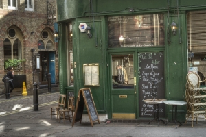 Tuesday’s Lunchtime Daily Jigsaw Puzzle – street Cafe