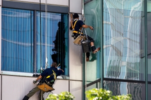 Saturday’s Cleaning Jigsaw Puzzle – Window Washers