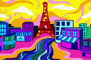 Paris Colors – Friday’s Different Daily Jigsaw Puzzle