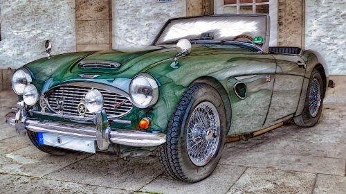 Austin Healey – Sunday’s Antique Jigsaw Puzzle