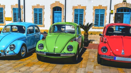 Volkswagen’s – Tuesday’s Old Car Jigsaw Puzzle