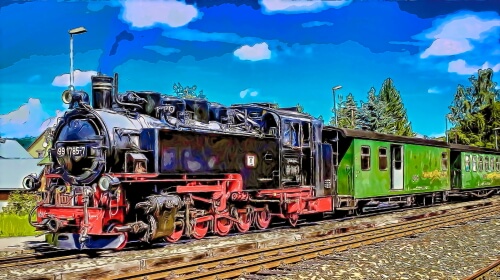 Train – Thursday’s Daily Jigsaw Puzzle