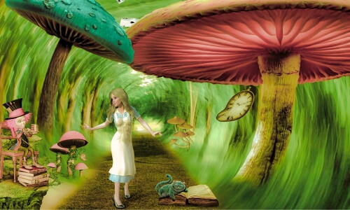 Alice’s Adventures in Wonderland – Sunday’s Daily Jigsaw Puzzle