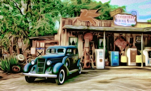 The Old Country Store – Wednesday’s Daily Jigsaw Puzzle