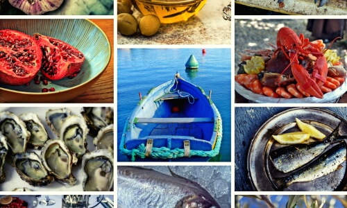 Seafood Collage – Monday’s Free Daily Jigsaw Puzzle