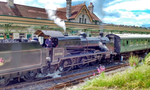 Steam Engine – Thursday’s Daily Jigsaw Puzzle