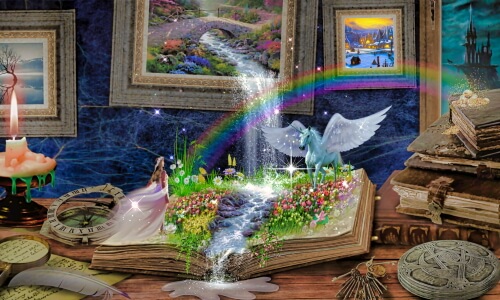 The Magic Book – Sunday’s Free Daily Jigsaw Puzzle