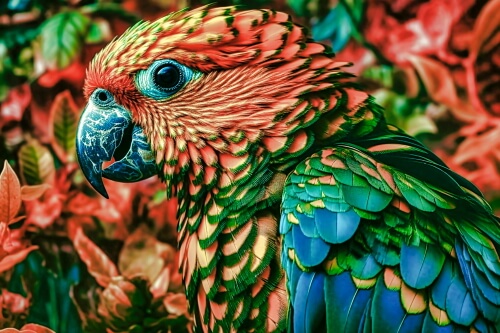 Thursday’s Daily Jigsaw Puzzle – Parrot