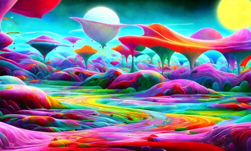 Saturday’s Free Daily Jigsaw Puzzle – Alien Landscape