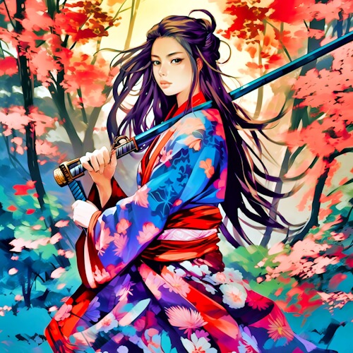 Japanese Warrior – Tuesday’s Daily Jigsaw Puzzle