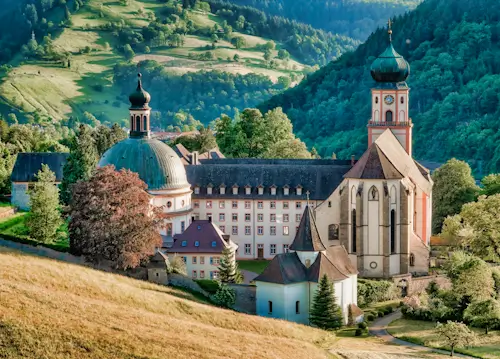 Monastery Landscape – Tuesday’s Daily Jigsaw Puzzle