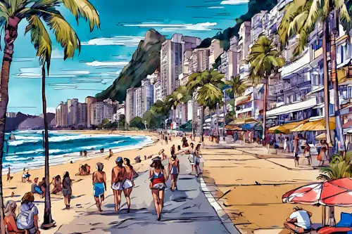 A Day At The Beach – Wednesday’s Daily Jigsaw Puzzle