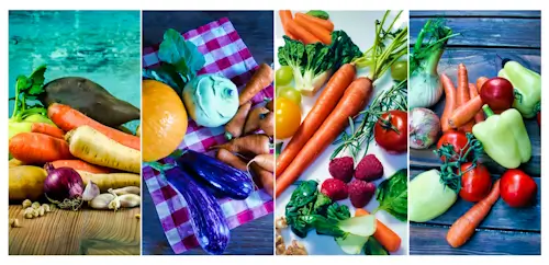 Vegetable Montage – Thursday’s Daily Jigsaw Puzzle