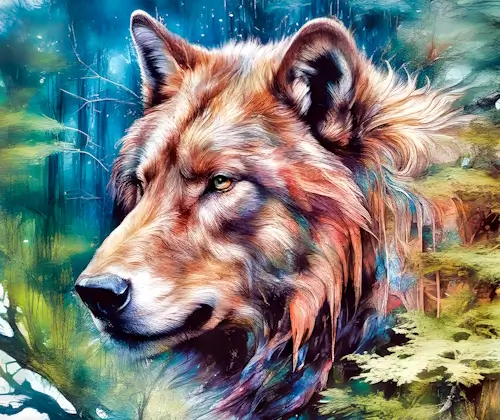 Wolf – Friday’s Free Daily Jigsaw Puzzles