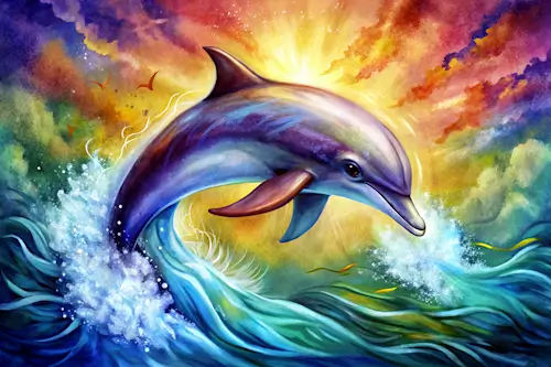 Day Of The Dolphin – Wednesday’s Daily Jigsaw Puzzle