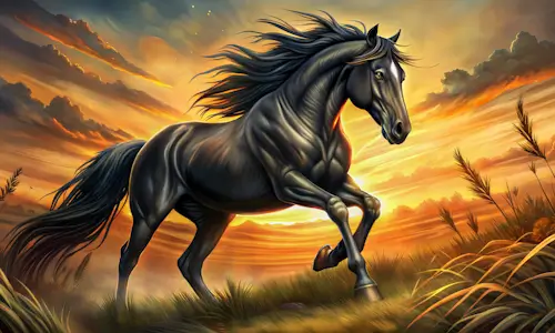 Stallion – Friday’s Free Daily Jigsaw Puzzle