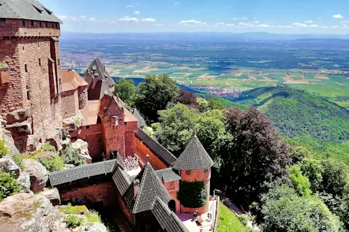 Castle and Landscape – Monday’s Daily Jigsaw Puzzle