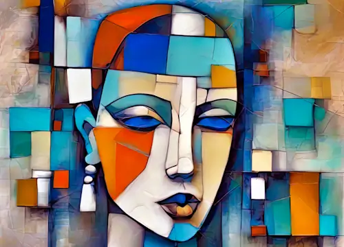 Wednesday’s Daily Jigsaw Puzzle – Abstract Woman