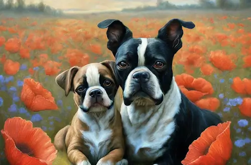 Boston Terrier – Saturday’s Free Daily Jigsaw Puzzle