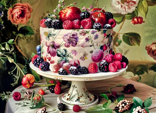 Beautiful Cake – Thursday’s Daily Jigsaw Puzzle