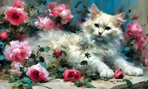 Pretty Kitty Cat – Friday’s Free Daily Jigsaw Puzzle