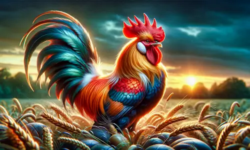 Rooster – Sunday’s Daily Jigsaw Puzzle