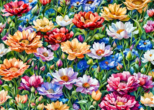 Flowers – Sunday’s Daily Jigsaw Puzzle