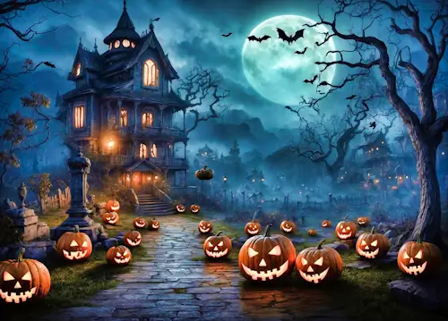 Haunted House – Tuesday’s Daily Jigsaw Puzzle