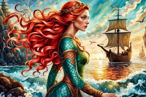 Sea Queen – Thursday’s Daily Jigsaw Puzzle