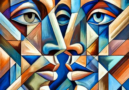 Abstract Faces – Wednesday’s Free Daily Jigsaw Puzzle