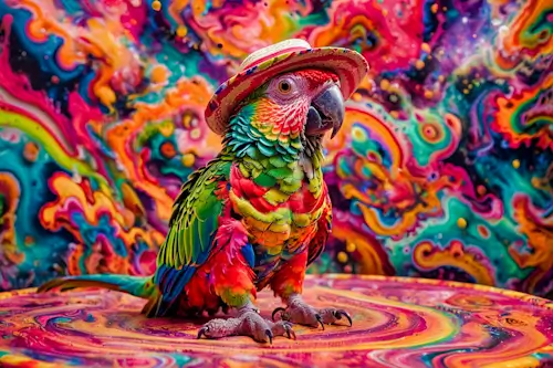 Colorful Bird – Friday’s Free Daily Jigsaw Puzzle