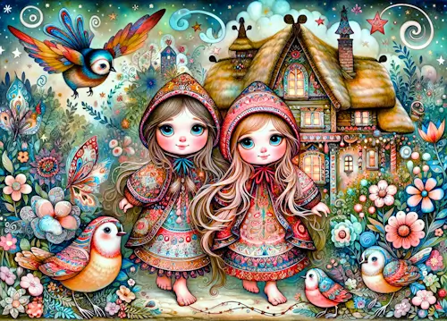 Two Girls and a Cottage